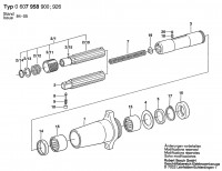 Bosch 0 607 958 926 ---- Spindle Bearing Spare Parts